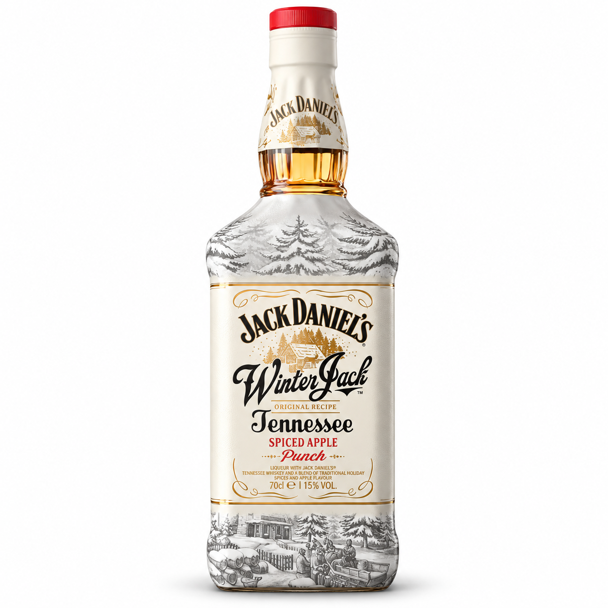 Jack Daniel\'s Winter Jack Tennessee Spiced Apple Punch Liqueur, 70cl